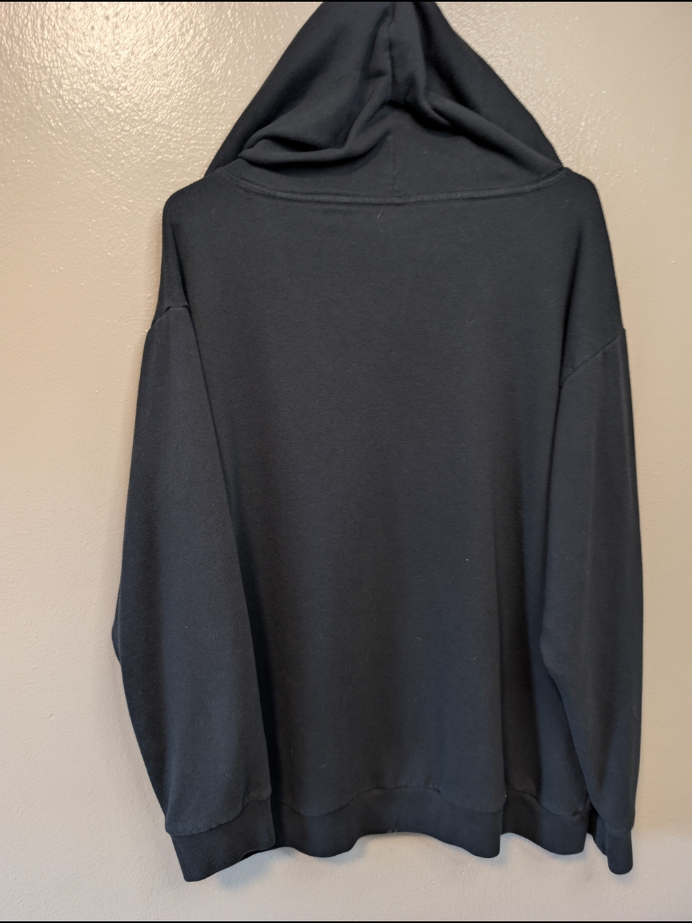 PINK Victoria's Secret Black Cozy Knit Sweater Colorful Pink Logo XL - Picture 3 of 5